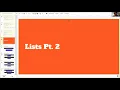 Kids for Code - Python Lists Pt 2