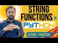 Lec-13 String function in python Python full Course