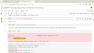 Operators and conditional statement