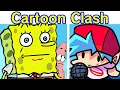 Download Lagu Friday Night Funkin' Cartoon Clash DEMO | VS SpongeBob SquarePants (FNF Mod) (Squidward/Patrick)