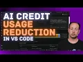 Reduce GitHub Copilot token usage in Visual Studio Code