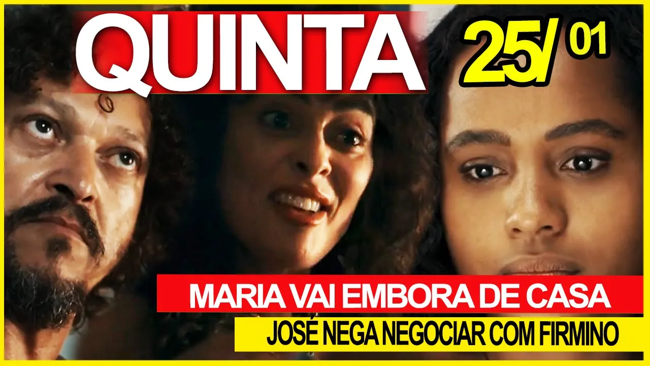 RENASCER | Capitulo de hoje | Quinta - Feira (25/01/2024) RESUMÃO