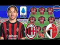 Download Lagu Ac Milan Vs Bari FC 🔥 Ac Milan Predicted Starting Lineup ✅ Coppa Italia 2025 🏆
