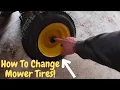 How To Remove Front Wheels From A John Deere Mower