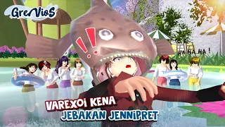 GREVIOS || VAREXOI KENA JEBAKAN JENNIPRET || SAKURA SCHOOL SIMULATOR