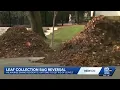 Milwaukee adjusts leaf collection plan after flooding concerns