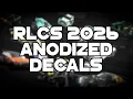 RLCS 2026 anodized decal tier list
