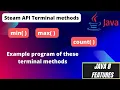 8 11 min method in Java 8 Max method in Java 8 Count method in Java 8 Java 8 min max