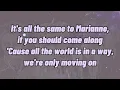 Fontaines DC - Marianne (Lyrics)