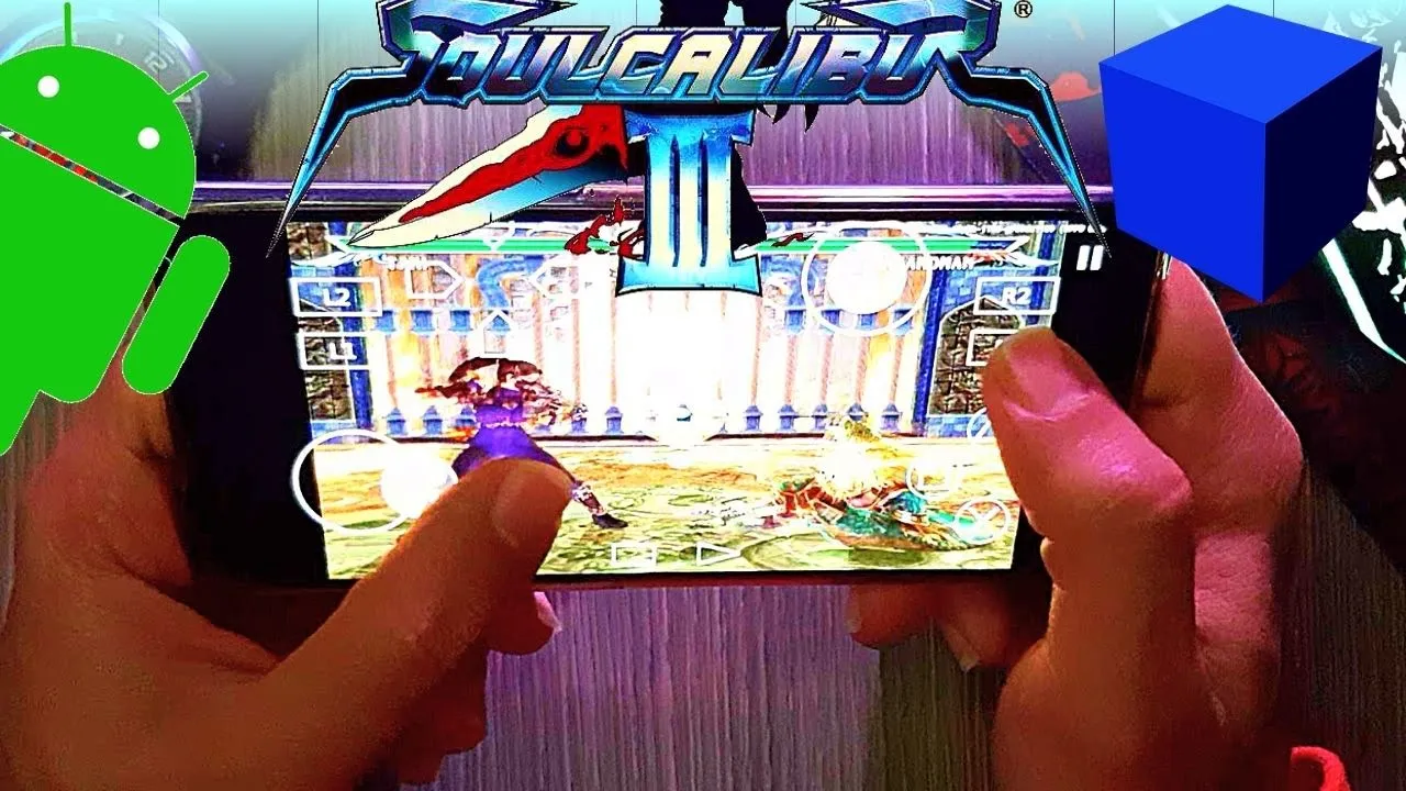 Soul Calibur 3 (III) - PS2 Emulator Android Gameplay - Aether SX2 APK - Soul Calibur 3 Mobile - 2022