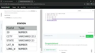 HackerRank SQL Solutions - Basic