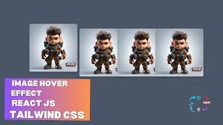 Image Hover Effect in React JS TAILWIND CSS Tutorial