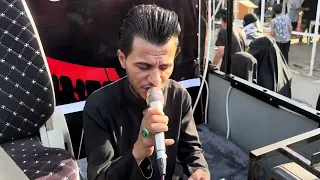 بكاء ونحيب الزوار على صوت الرادود منتظر العبودي 