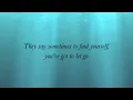 Ocean Floor Lyric Video