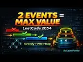 Two Best Non-Overlapping Events Leetcode 2054 Min-heap Greedy