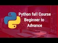 Complete python tutorial with Jupyter Notebook for beginners