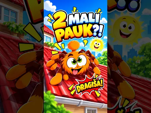 2. MALI PAUK - DRAGIŠA! 🕷️😂 | 2/9 | Itsy Bitsy Spider #Shorts