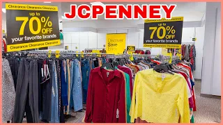 JCPENNEY SALE FINAL TAKE CLEARANCE 70 JcPenney WOMEN S CLOTHING FINAL SALE SHOP WITH ME