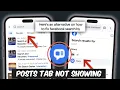 Facebook Search by Posts Option Not Showing | Facebook Posts Tab Not Showing in Search