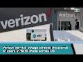 Verizon service outage strands thousands of users in SOS mode across US