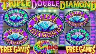 Triple Double Diamond Triple Big Wheel Free Games Bonus Hit