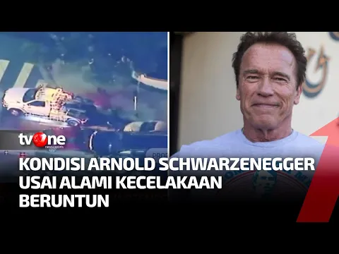 Arnold Schwarzenegger Alami Kecelakaan Beruntun Libatkan Empat Mobil