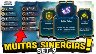 DEMACIA: SINERGIA DO NOVO SET DO TFT - Teamfight Tactics | TFT BR | SET 9