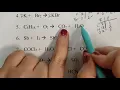 Balancing Equations Practice Worksheet