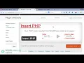 How to Add A PHP Code to your Wordpress Posts Pages and Widgets