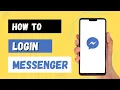 How to Login Facebook Messenger Facebook Messenger App Login Online