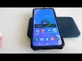 Is there wireless charging on the Samsung A23 and how to enable it