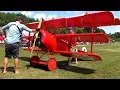 GIANT FOKKER DR-1 WITH 7 CYL. 820cc VALACH RADIAL ENGINE