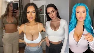 put your hands up and boobs bounce challenge viral tiktok challenge how to get 100 000 likes