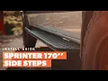 Sprinter 170 Side Steps Installation Guide - Flatline Van Co