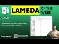 LAMBDA of the Week L - AGE