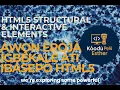 HTML5 Structural Interactive Elements Explained Semantic HTML for Beginners