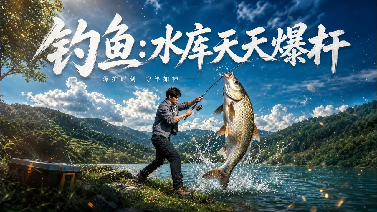 钓鱼:水库天天爆肝