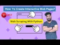 How To Create Interactive Web Pages Web Scraping With Python Part 17 Statistics Explained
