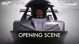 the world is not enough opening scene pierce brosnan james bond