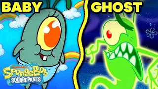 planktons stages of life baby plankton to karens dream plankton spongebob