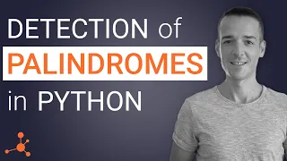Detection of PALINDROMES Python recursive function to identify symmetric strings