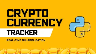 Create a Real-Time Cryptocurrency Tracker in Python Streamlit CoinGecko API Full Project