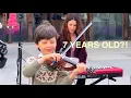 7-Year-Old Violinist SHOCKS Everyone with “Can’t Help Falling In Love”