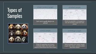Python Data Analysis Bootcamp class 1 - 5 Types of Samples