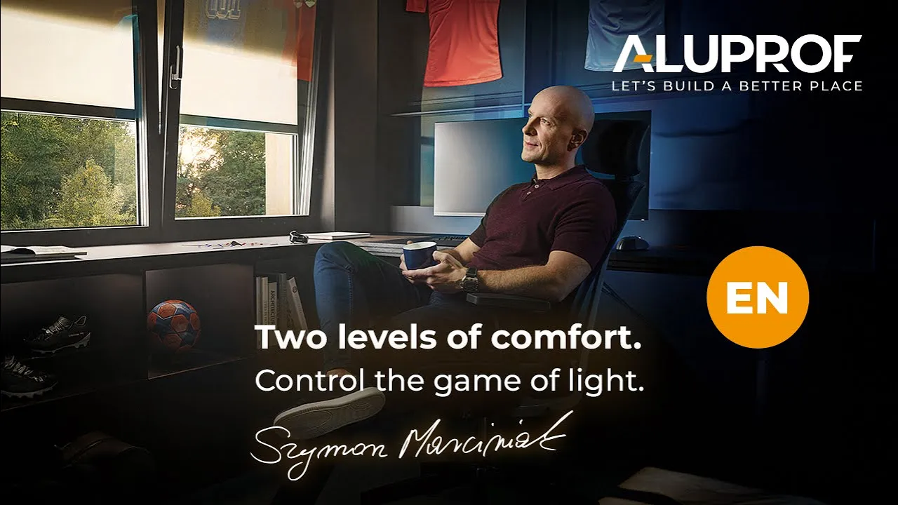 ALUPROF — ALUPROF - Control the game of light with Szymon Marciniak (YouTube video ad)