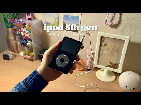 Download MP3 unboxing the iPod 5th Gen in 2022 🖤