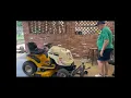 CubCadet LT1045 2006 deck rebuild and coating