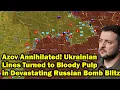Download Lagu Azov Annihilated! Ukrainian Lines Turned to Bloody Pulp in Devastating Russian Bomb Blitz