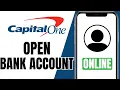 How To Open Capital One Bank Account Full Guide 2025