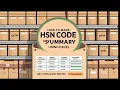 GSTR-1 Table 12 HSN Code Summary in Excel Pivot Table Step-by-Step Guide